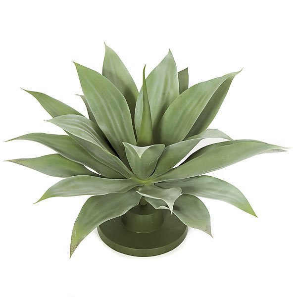 Earthflora > Artificial Desert Agave > 17 inches Plastic Agave Base ...